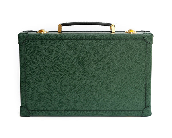 Green cheap leather briefcase