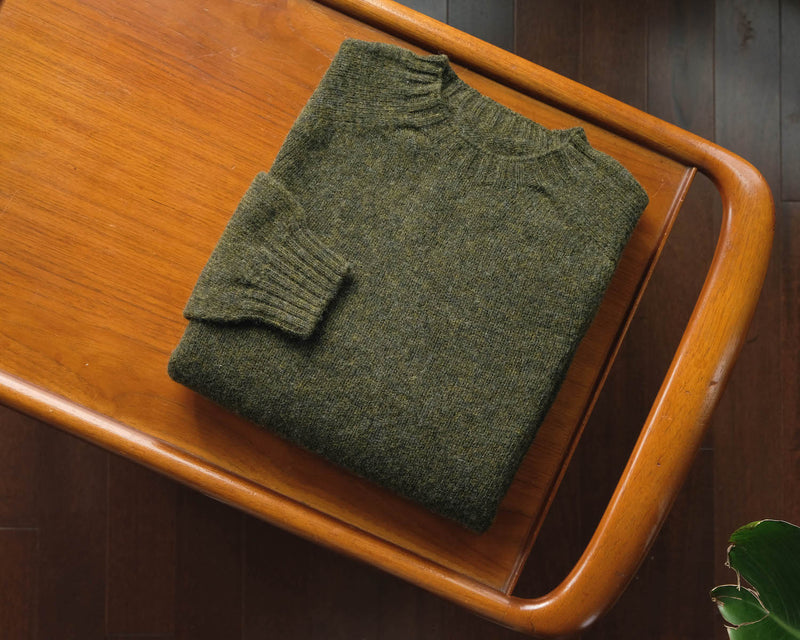 Shetland Sweater in Cypress