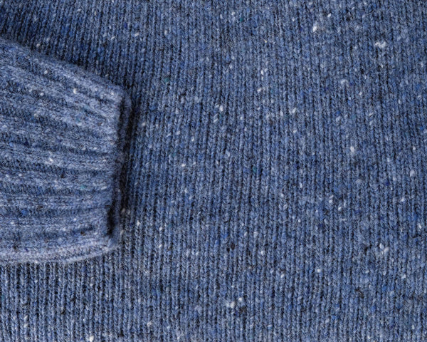 Irish donegal merino sweater made in Scotland